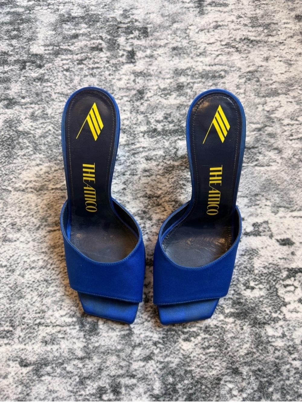 The Attico Blue Kaia Heeled Sandals 110mm - Picture 4 of 7